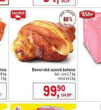 Makro Bavorské uzené koleno nabídka