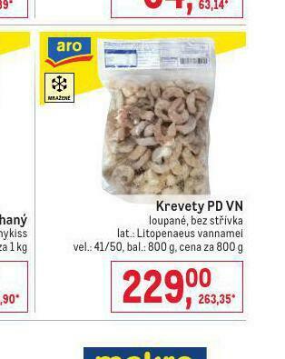 Makro Krevety pd vn nabídka