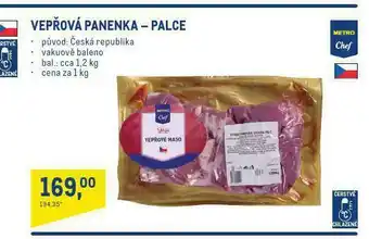 Makro Vepřová panenka - palce nabídka