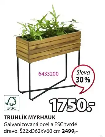 TRUHLÍK MYRHAUK