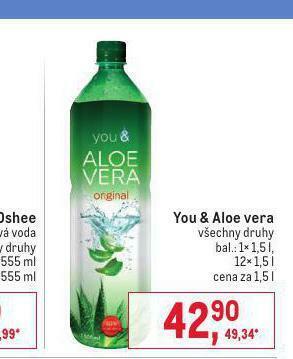 Makro You &amp; aloe vera nabídka