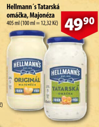 CBA Hellmann's Tatarská omáčka, Majonéza nabídka