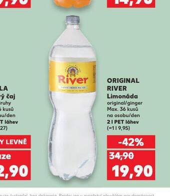 Kaufland Original river tonic nabídka