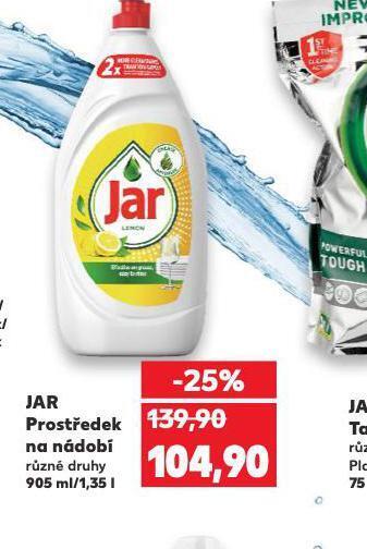 Kaufland Jar prostředek na nádobí nabídka