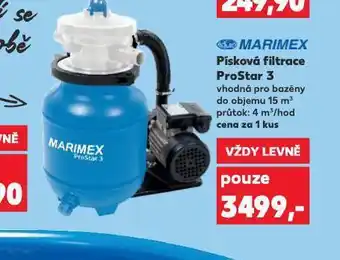 Kaufland Marimex písková filtrace nabídka