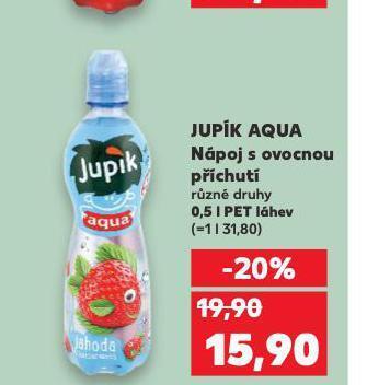 Kaufland Jupík aqua nabídka