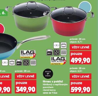 Kaufland Hrnec s poklicí 24 cm nabídka