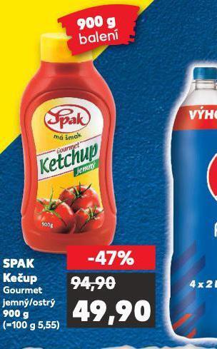 Kaufland Spak kečup nabídka