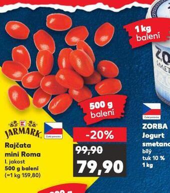 Kaufland Rajčata mini roma nabídka