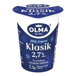 Žabka Olma klasik bílý jogurt 150g nabídka