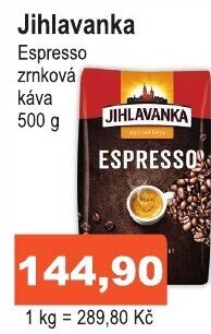 COOP DISKONT JIHLAVANKA ESPRESSO nabídka