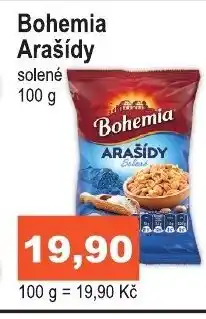 COOP DISKONT Bohemia Arašídy nabídka