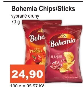 COOP DISKONT Bohemia Chips/Sticks nabídka