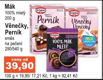 COOP DISKONT Mák nabídka