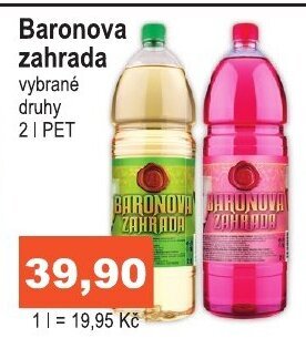 COOP DISKONT Baronova zahrada nabídka