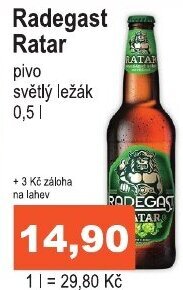 COOP DISKONT Radegast Ratar nabídka