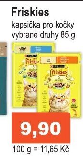 COOP DISKONT Friskies nabídka