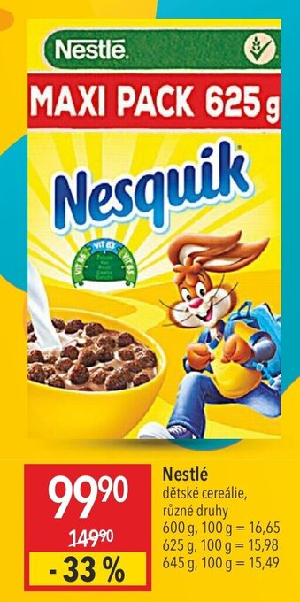 Globus Nestlé nabídka