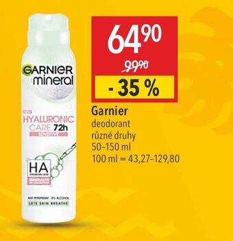 Globus Garnier nabídka