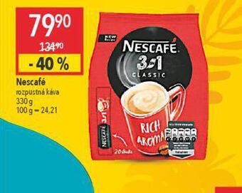 Globus Nescafé rozpustná káva nabídka