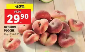 Lidl Broskve ploché, 500 g nabídka