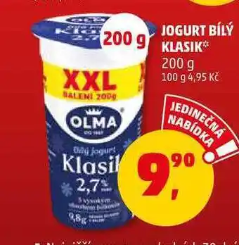 Penny Market Jogurt bílý klasik, 200 g nabídka