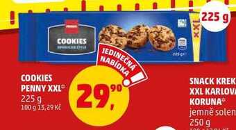 Penny Market Cookies penny xxl, 225 g nabídka