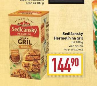Billa Sedlčanský hermelín na gril nabídka