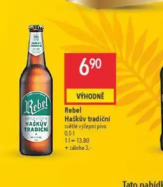 Globus Pivo rebel haškův tradiční nabídka