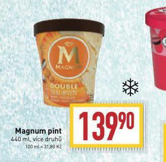 Billa Magnum pint nabídka