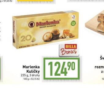 Billa Marlenka kuličky nabídka