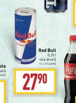 Billa Red bull nabídka