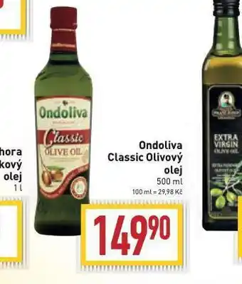 Billa Ondoliva classic olivový olej nabídka