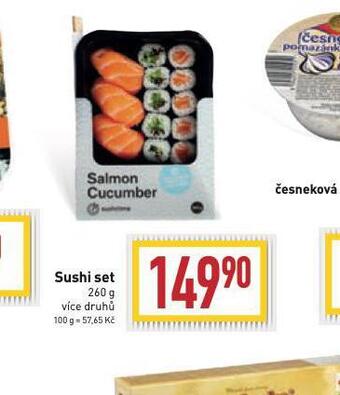 Billa Sushi set nabídka