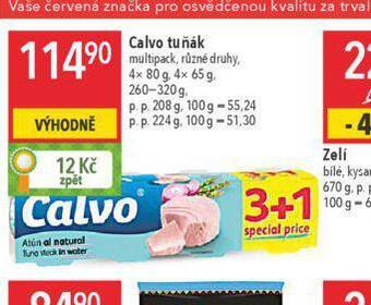 Globus Calvo tuňák nabídka