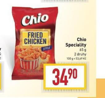 Billa Chio speciality nabídka