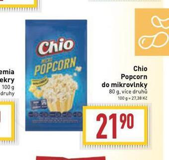 Billa Chio popcorn do mikrovlnky nabídka