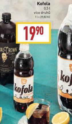 Billa Kofola 0,5l nabídka