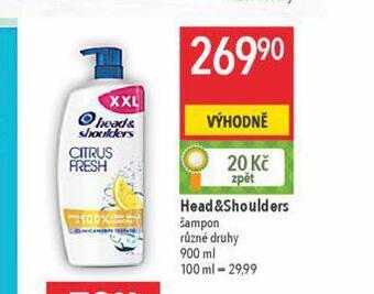 Globus Head&shoulders šampon nabídka