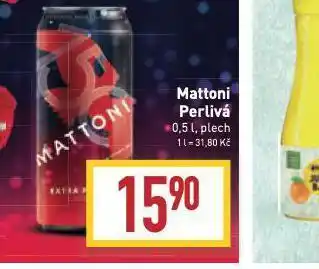 Billa Mattoni perlivá nabídka
