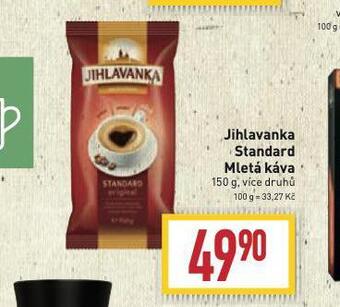 Billa Jihlavanka standard mletá káva nabídka