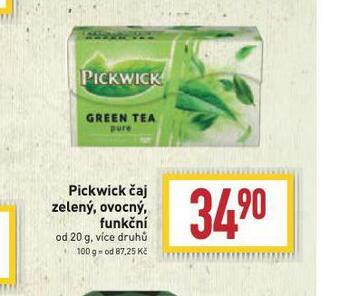 Billa Pickwick čaj nabídka