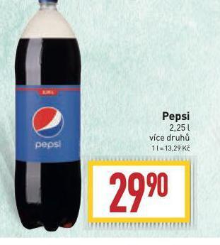 Billa Pepsi 2,25l nabídka