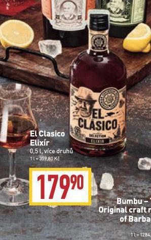 Billa El clasico elixír nabídka