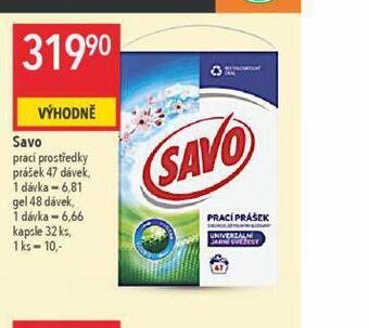 Globus Savo prací prostředek nabídka