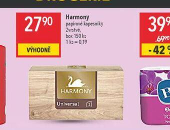Globus Harmony papírové kapesníky nabídka