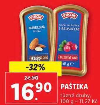 Lidl Paštika, 150 g nabídka
