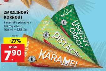 Lidl Zmrzlinový kornout, 120 ml nabídka