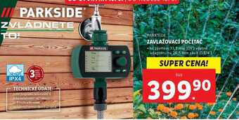 Lidl Zavlažovací počítač nabídka