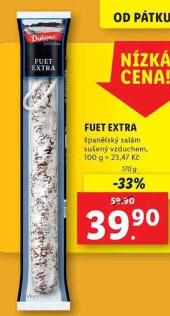 Lidl Fuet extra, 170 g nabídka